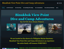 Tablet Screenshot of binukbokviewpointresort.com